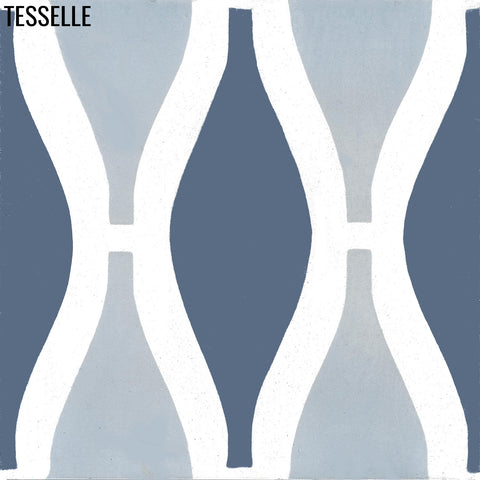 Amalfi Lido 8" Square Cement Tile