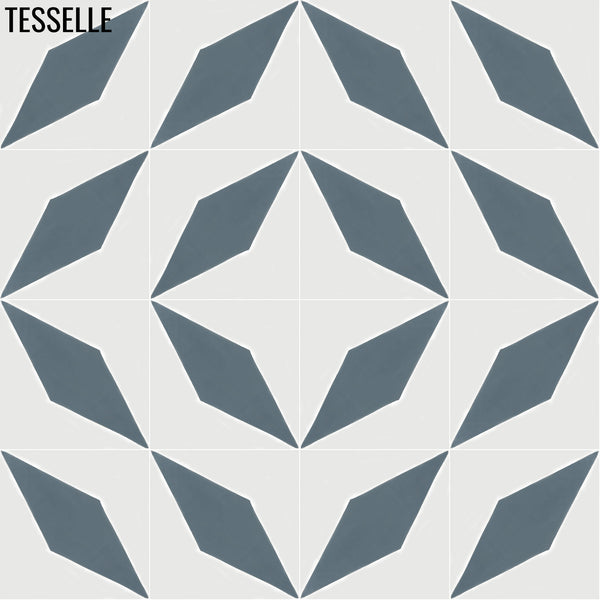 Aquila Aegean 8" Square Cement Tile 1