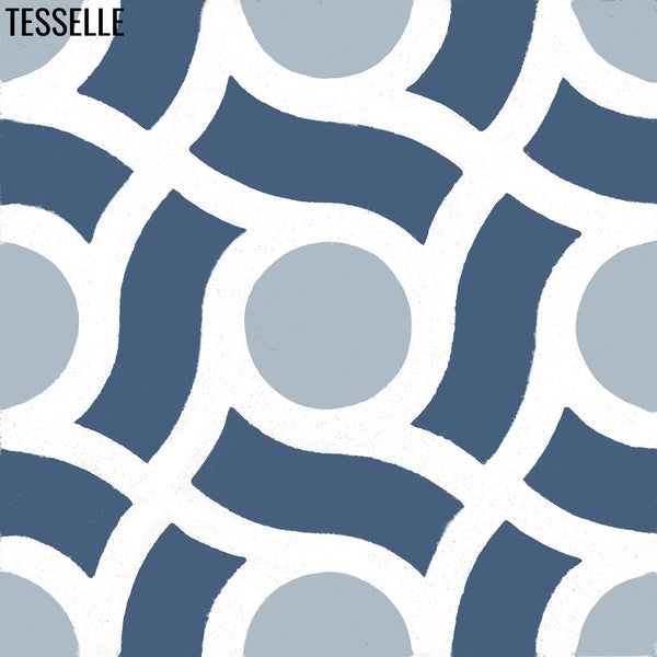 Bayamon Seaside 8" Square Cement Tile