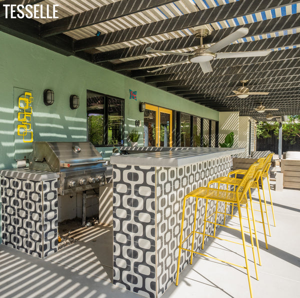 Ipanema Avila 8" Square Cement Tile