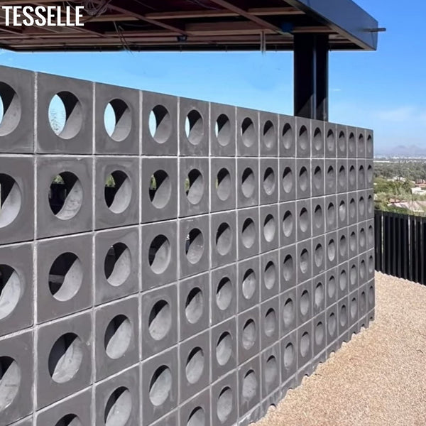 Coterie Coal 11.4" Cement Breeze Block 2