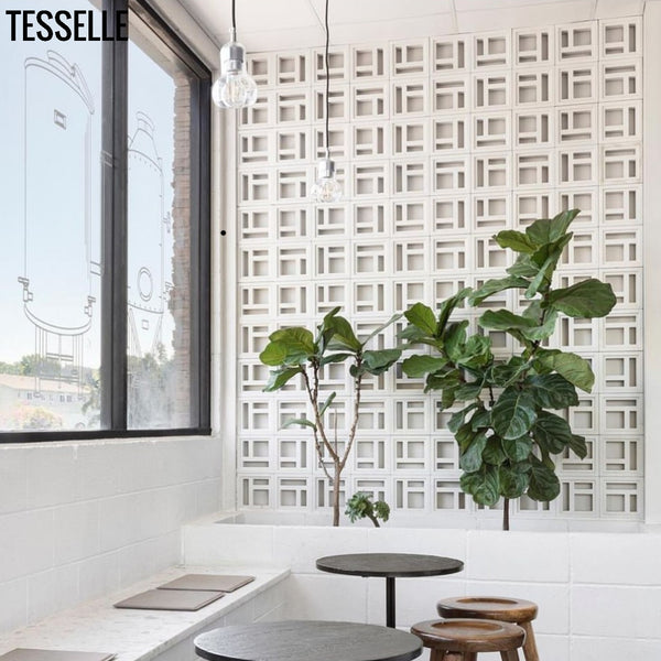 Divisia White Breeze Blocks