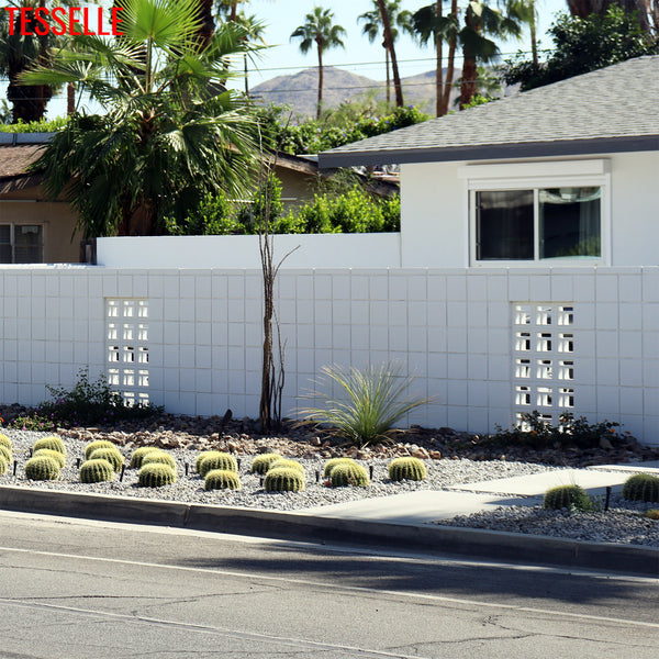 Divisia White 7.5" Cement Breeze Block