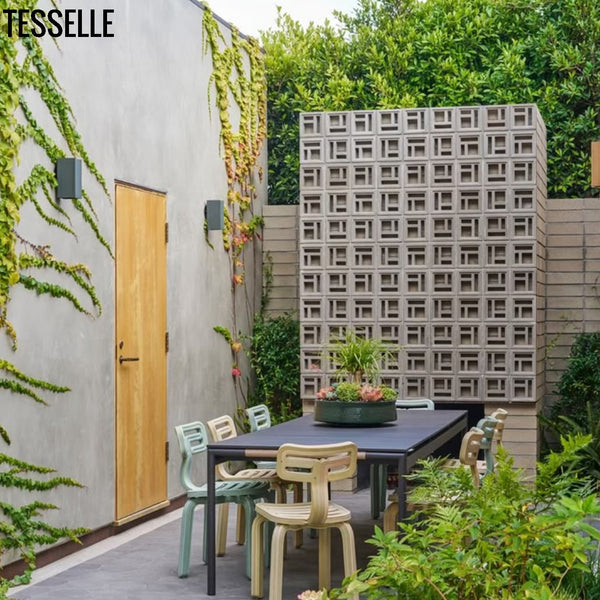 Divisia Grey 7.5" Cement Breeze Block