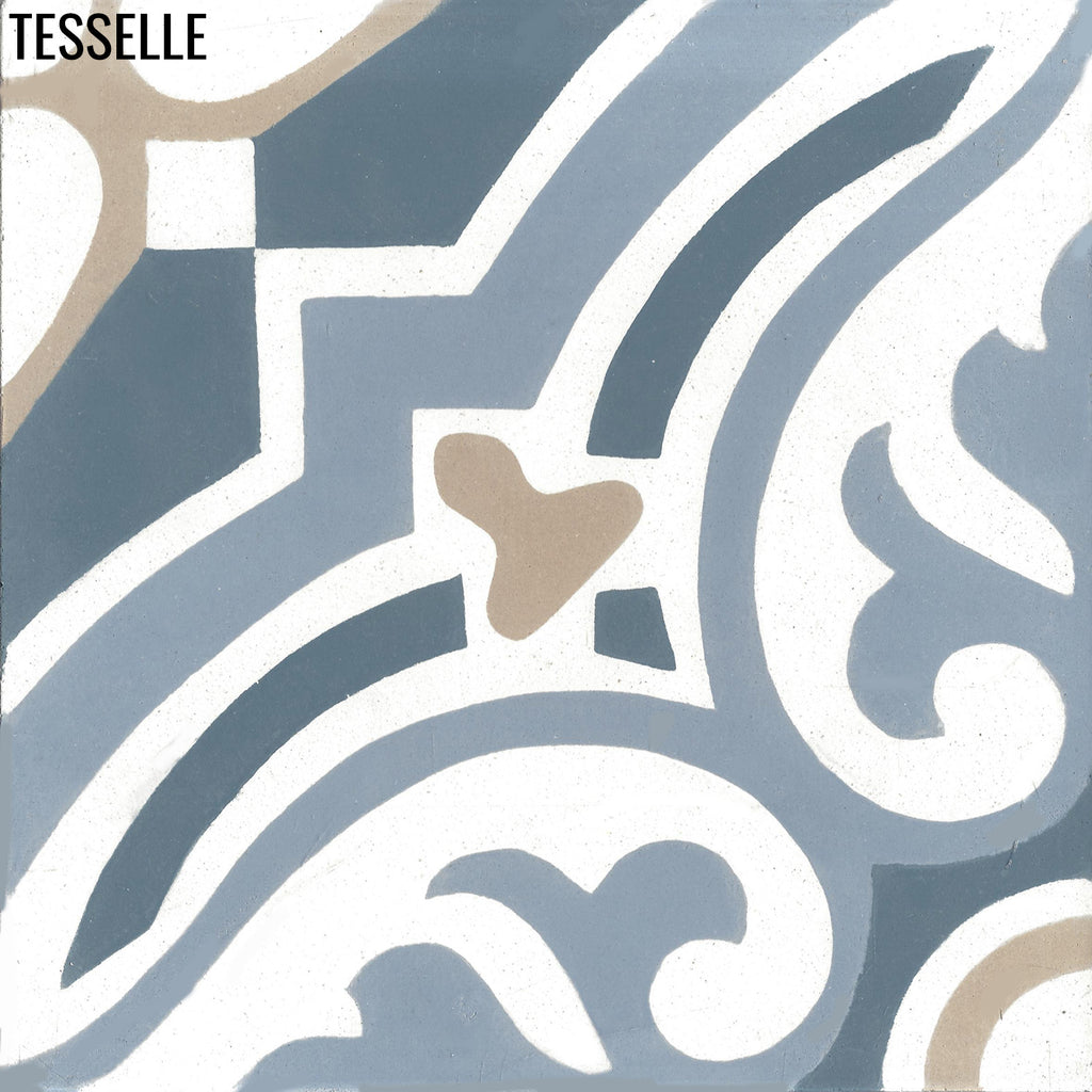 Florina Marine 8" Square Cement Tile
