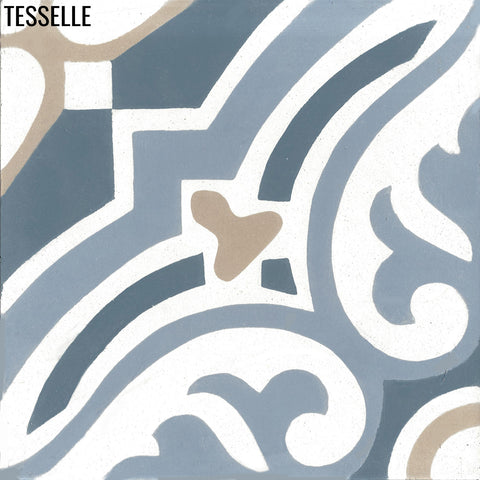 Florina Marine 8" Square Cement Tile