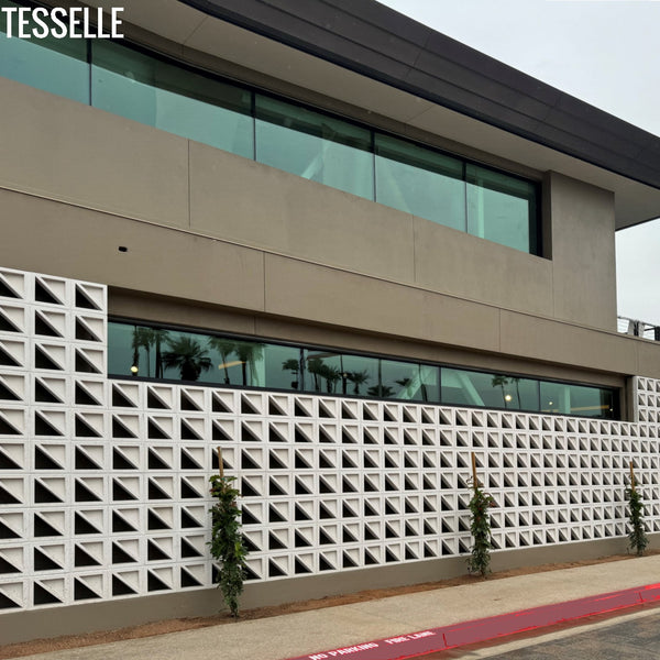 Incline White Breeze Block 4