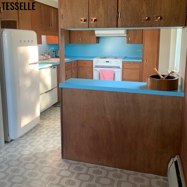 Ipanema Costa 8" Square Terrazzo Cement Tile Customer Photo 3