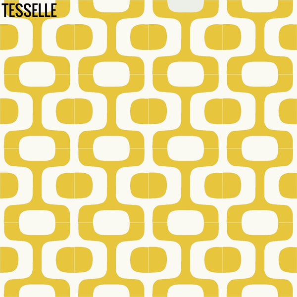 Ipanema Girassol 8" Square Cement Tile 4x4 repeat