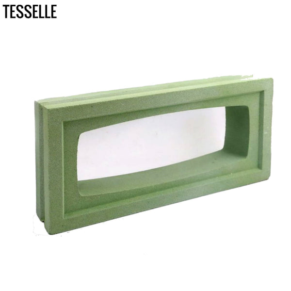 single lozenge block oblique angle