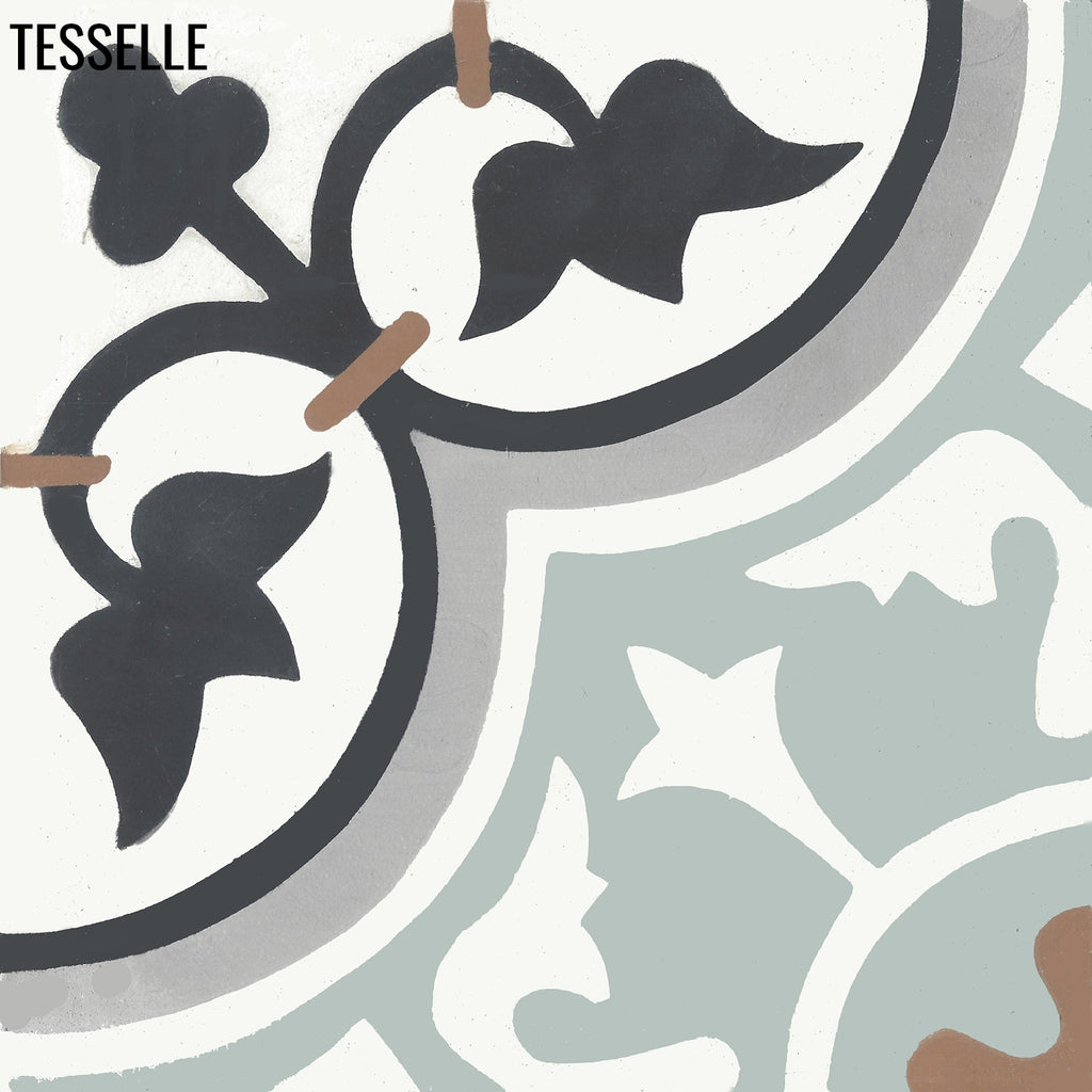 Lyssa Revasser 8" Square Cement Tile