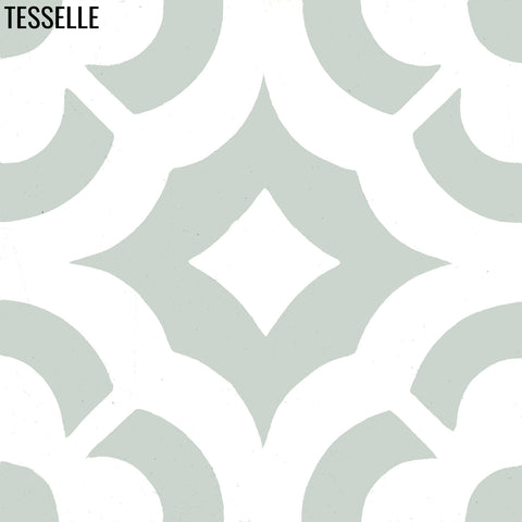 Madrid Aloe 8" Square Cement Tile