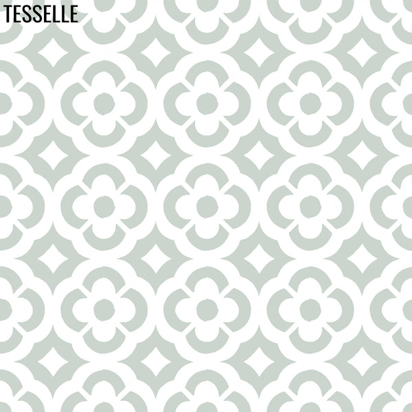 Madrid Aloe 8" Square Cement Tile