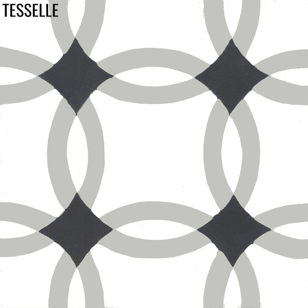 Manati Pearl 8" Square Cement Tile