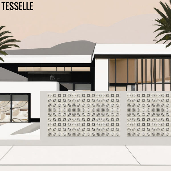 Clover Breeze Block Wall Rendering
