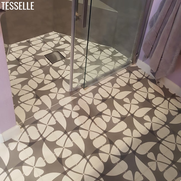Nature's Net Classico 8" Square Cement Tile