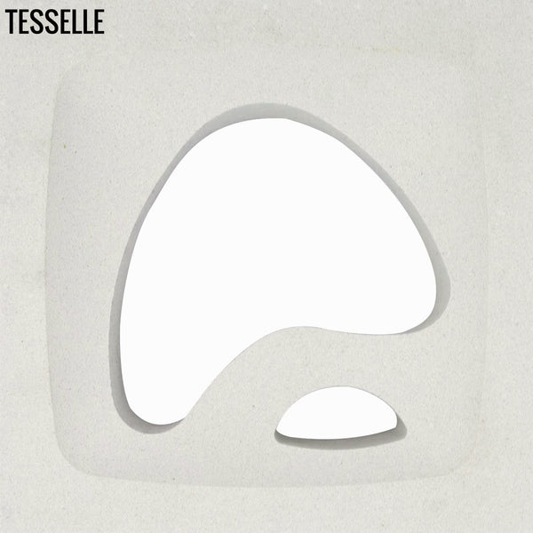 The Artist White 11.4" Cement Breeze Block by Shag