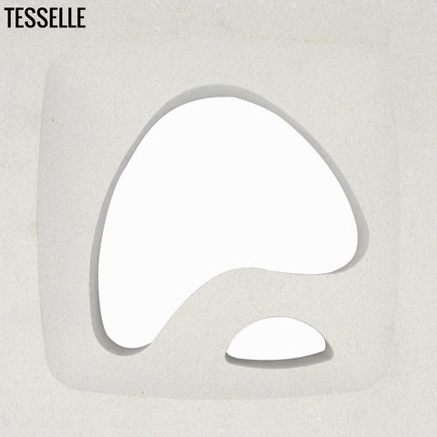 The Artist White 11.4" Cement Breeze Block by Shag