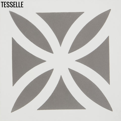 Zephyr Shamrock Slate 8" Square Cement Tile