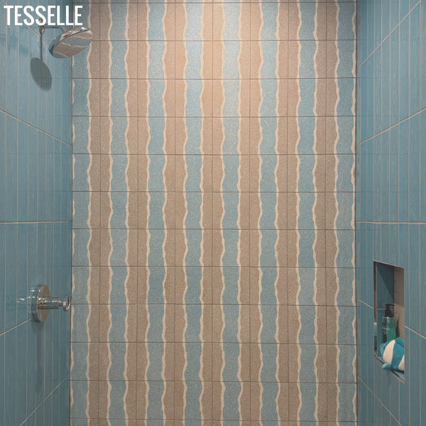 Shoreline Westport 8" Square Terrazzo Cement Tile