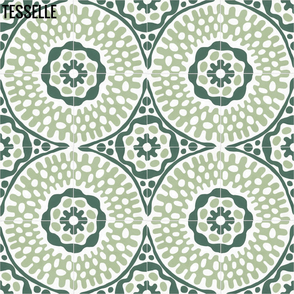 Sonora Cholla 8" Square Cement Tile