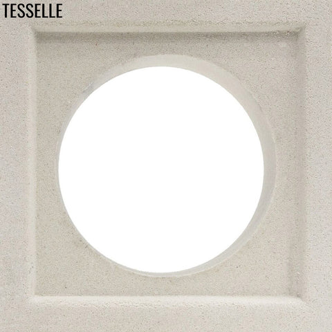 Stellar White 11.4" Cement Breeze Block
