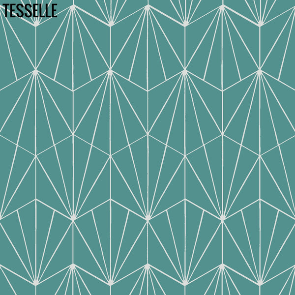 Sunray Agave 9x8" Hexagonal Cement Tile R2