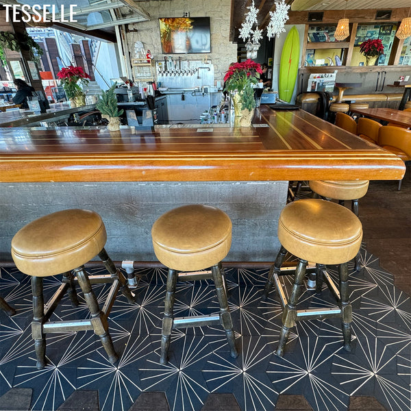 Sunray Denim 9x8" Hexagonal Cement Tile