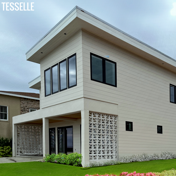 Verona Breeze Blocks Surround Front Porch
