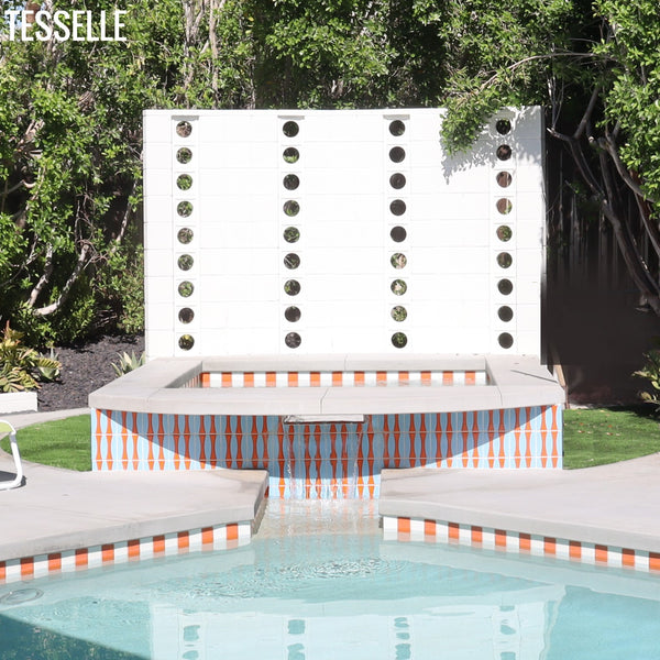 Orb White 7.5" Cement Breeze Block