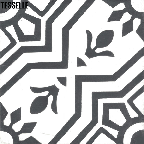 Alegre Pedra 8" Square Cement Tile