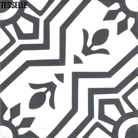 Alegre Pedra 8" Square Cement Tile