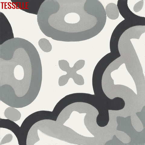 Alicante Cassio 8" Square Cement Tile