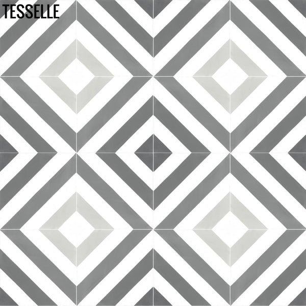 Bande Chara 8" Square Cement Tile