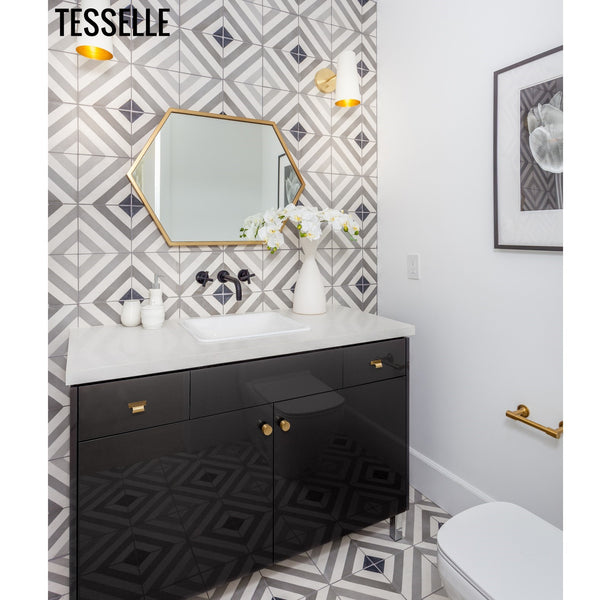 Bande Chara 8" Square Cement Tile