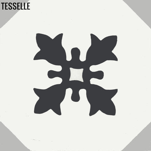 Barcelona Mila 8" Square Cement Tile