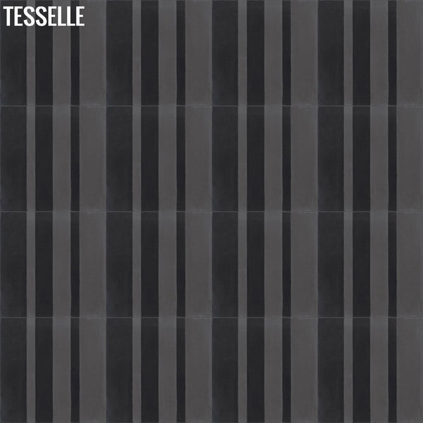 Barcode Pepper 8" Square Hexagonal Cement Tile Layout 1