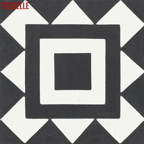Bolton Seaton 8" Square Cement Tile
