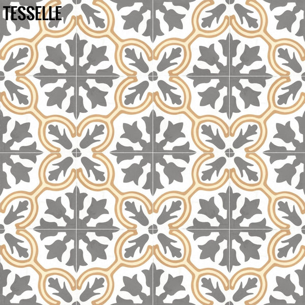 Brasserie Semillon 8" Square Cement Tile