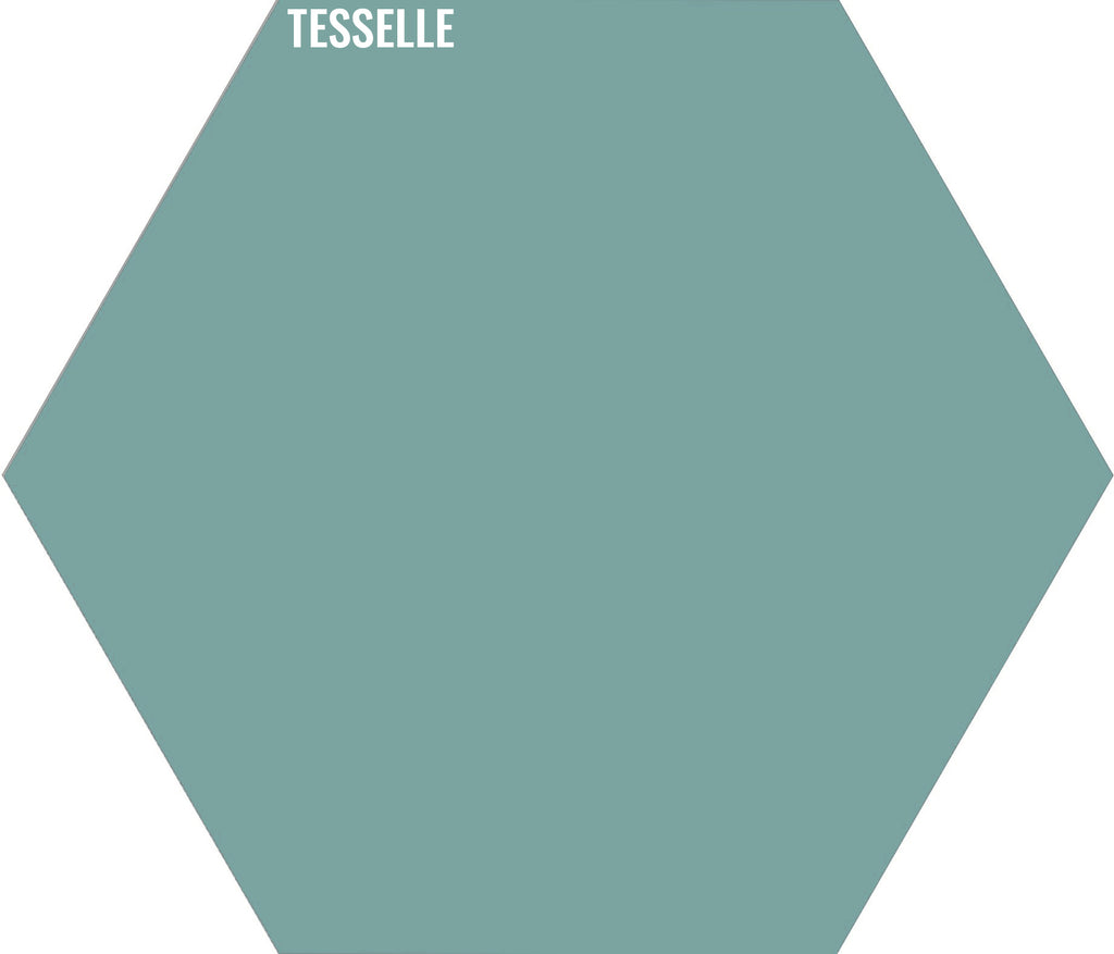 Products Cactus 8120 - 9"x8" Hexagonal Cement Tile