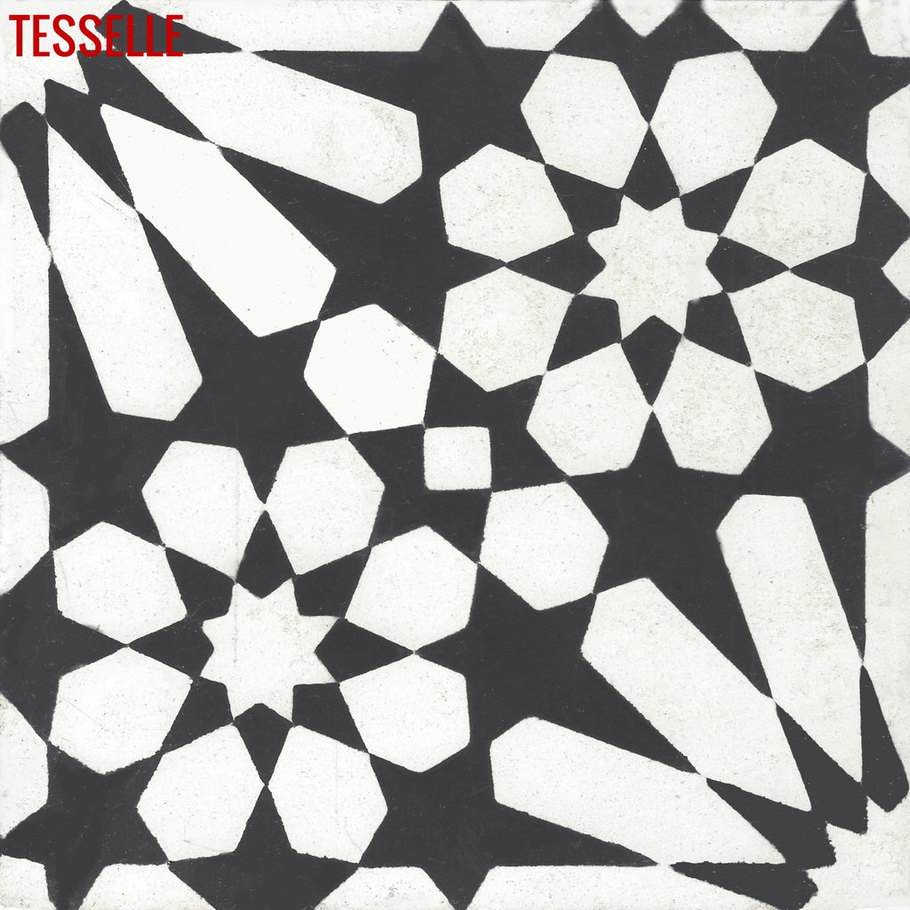 Cadiz La Celeta 8" Square Cement Tile