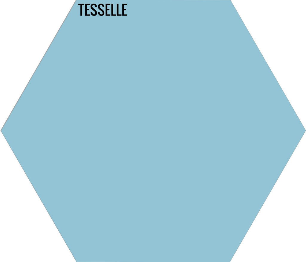 Caribbean 4005 - 9"x8" Hexagonal Cement Tile