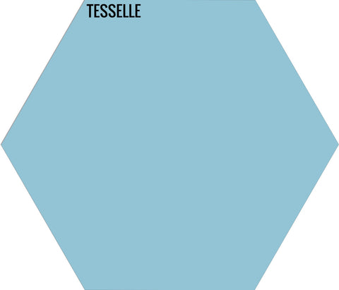Caribbean 4005 - 9"x8" Hexagonal Cement Tile