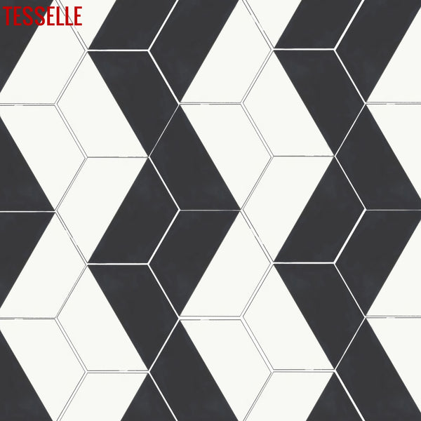 Casselli Ponte 8" Square Cement Tile 2