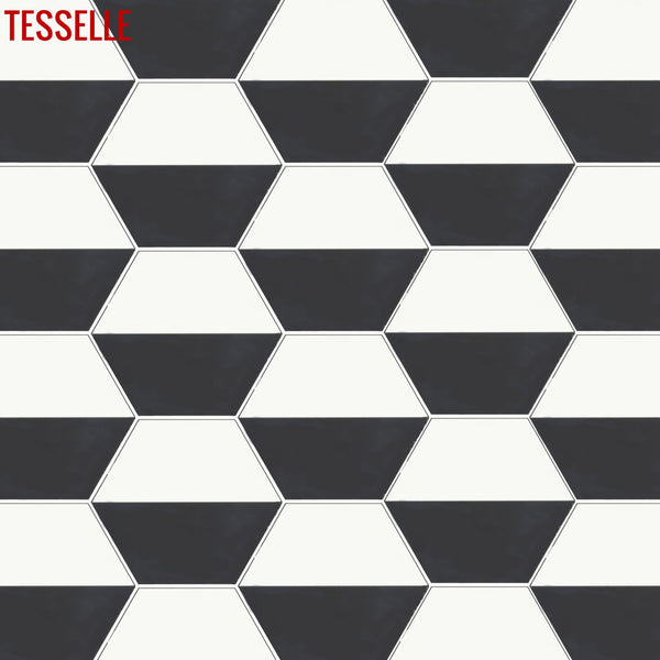 Casselli Ponte 8" Square Cement Tile 1