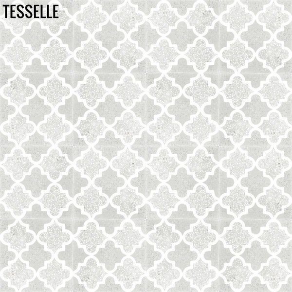 Castellon Granito 8" Square Terrazzo Cement Tile1