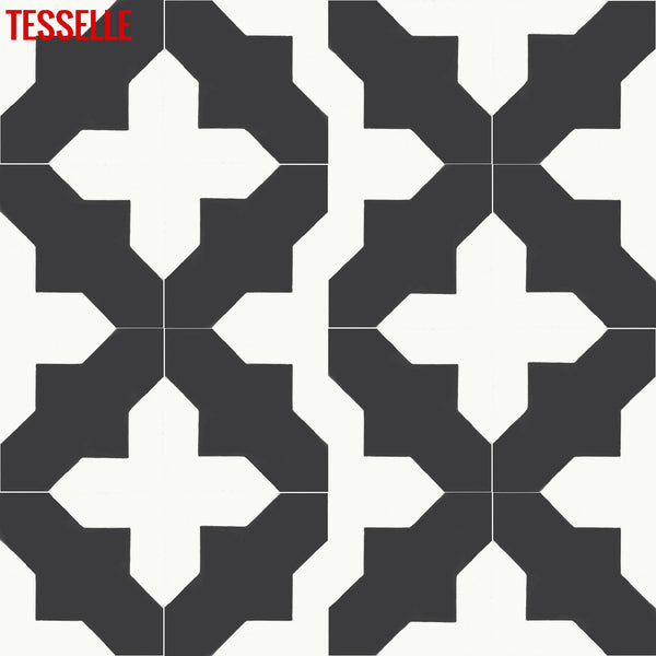 Catania Mercado 8" Square Cement Tile 3