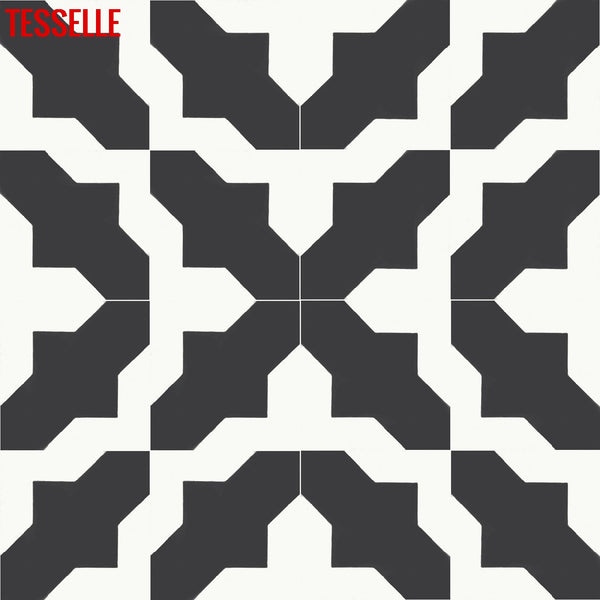 Catania Mercado 8" Square Cement Tile 4