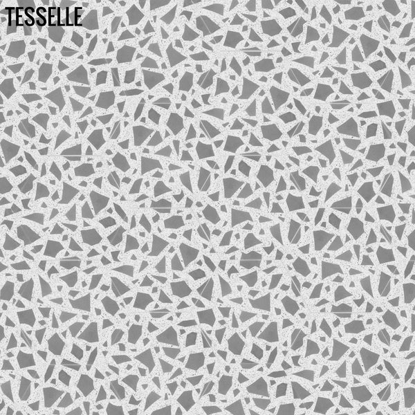 Celestia Castello 9x8" Hexagonal Terrazzo Cement Tile