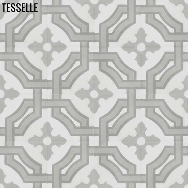 Chateau Canto 8" Square Cement Tile 1